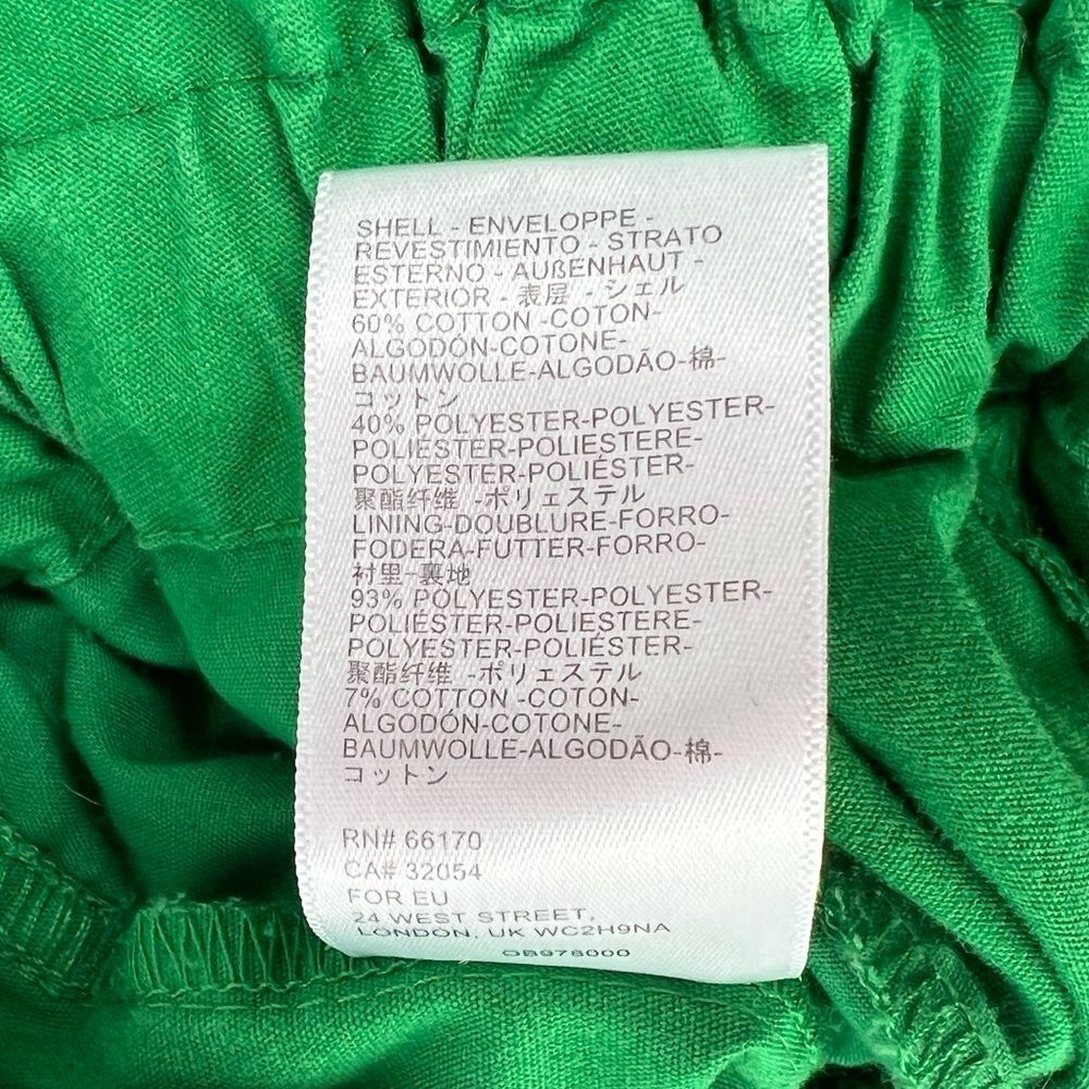 Urban Outfitters Kelly Green Paper Bag Shorts Elastic Waist Size Small - Picture 8 of 9